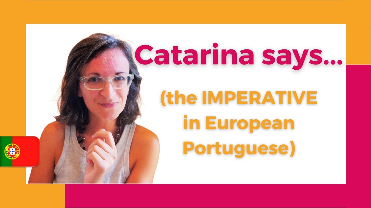 Imperative mood in European Portuguese (5 ways)