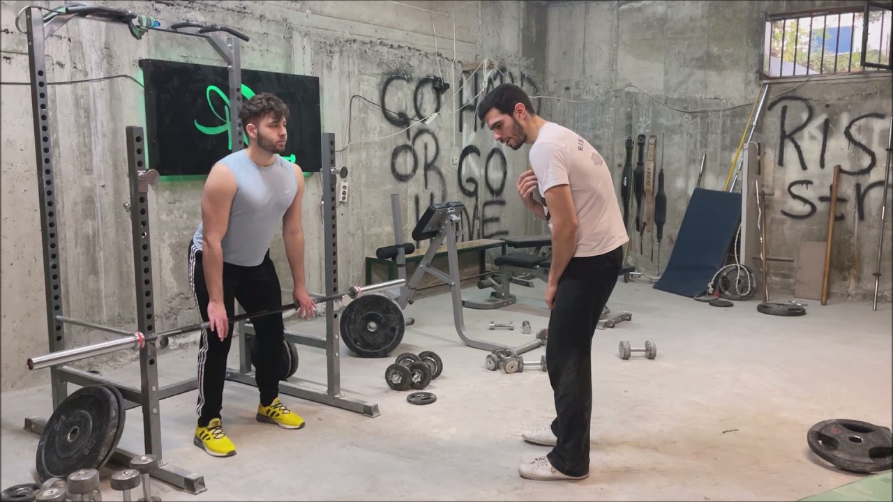 How to barbell row/Κωπηλατική - Rise Stronger