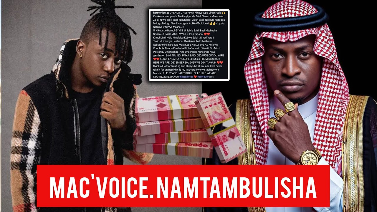 CHIEF'GODLOVE AMNUNUA MACVOICE NAMPA KILA KITU RAYVANNY HANA PESA,AMESHINDWA KUMPA HAKI YAKE 