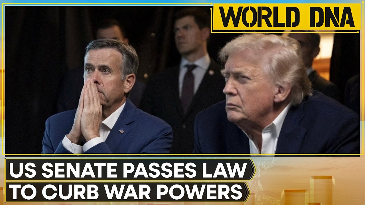 Senate Advances Bill to Limit Trump&rsquo;s Venezuela War Powers | WION World DNA