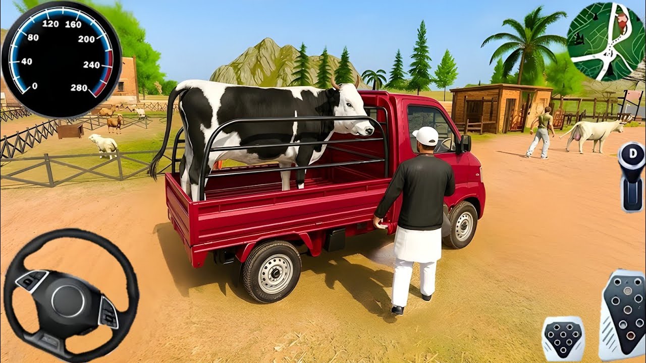 Animal Cargo Truck Driving Game 3D - Animal Transport Cargo Truck 2024 - Andriod Gameplay #34
