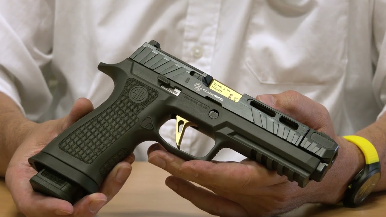 Sig Sauer P320 Spectre Comp calibro 9x19 - Presentazione e prova a fuoco