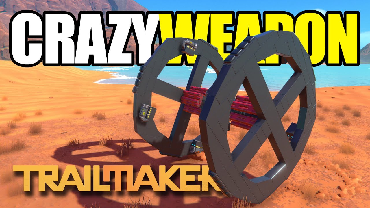 This Bizarre Weapon Was Actually Created So I Built it in Trailmakers!