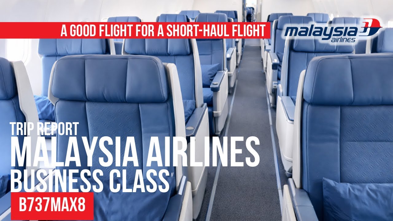 4K | TRIP REPORT | Malaysia Airlines MH861 Business Class Medan (KNO) - Kuala Lumpur (KUL) B737-800