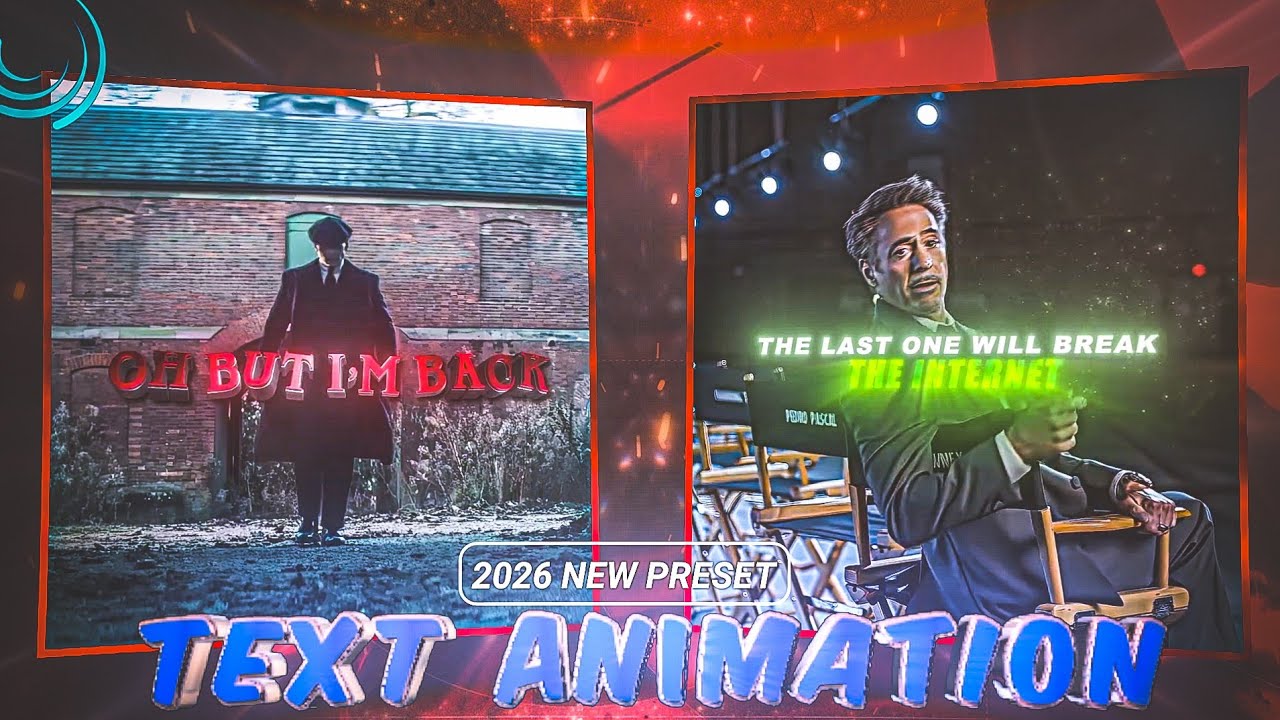 🔥 Trending Text Animation in Alight Motion Like a Pro 🗿 | Must Try 2026   