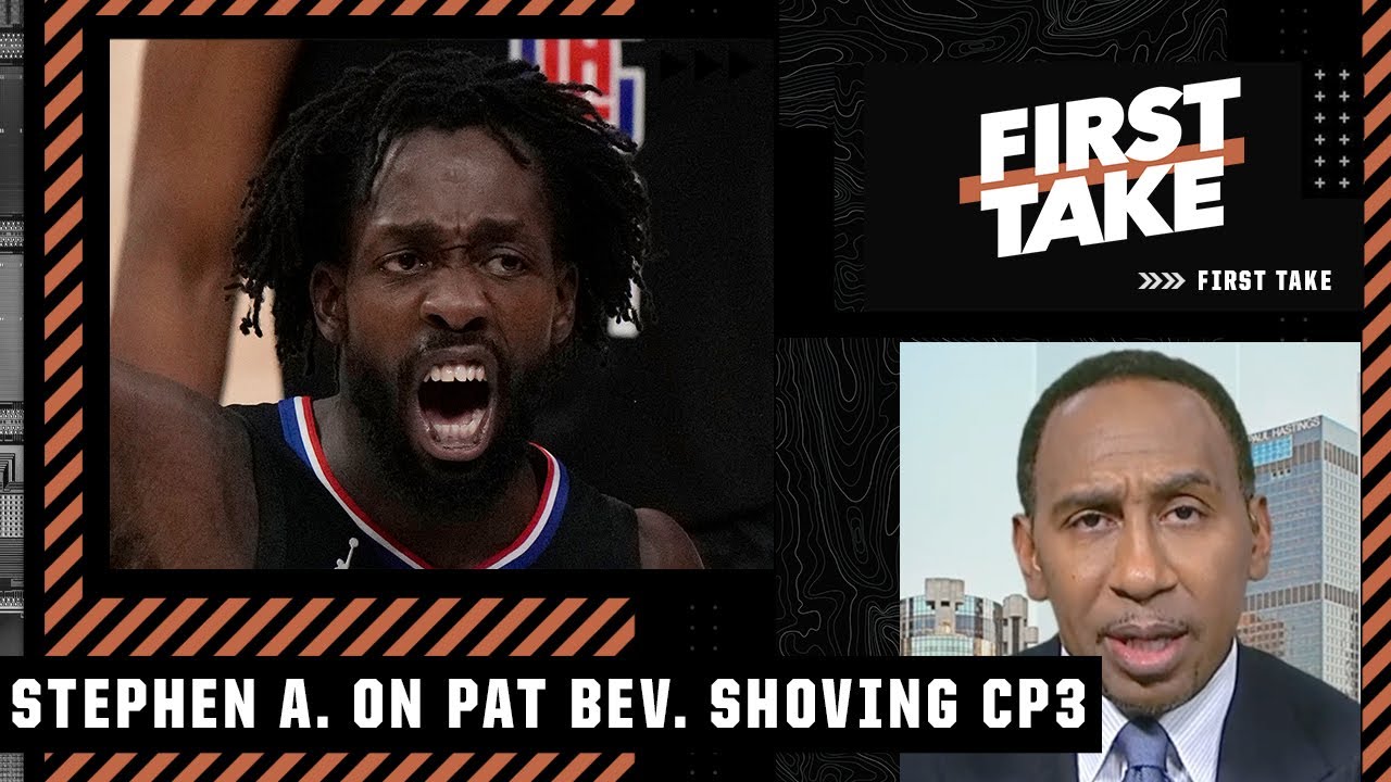 Stephen A.: There was ‘no excuse’ for Patrick Beverley’s shove on Chris Paul | First Take