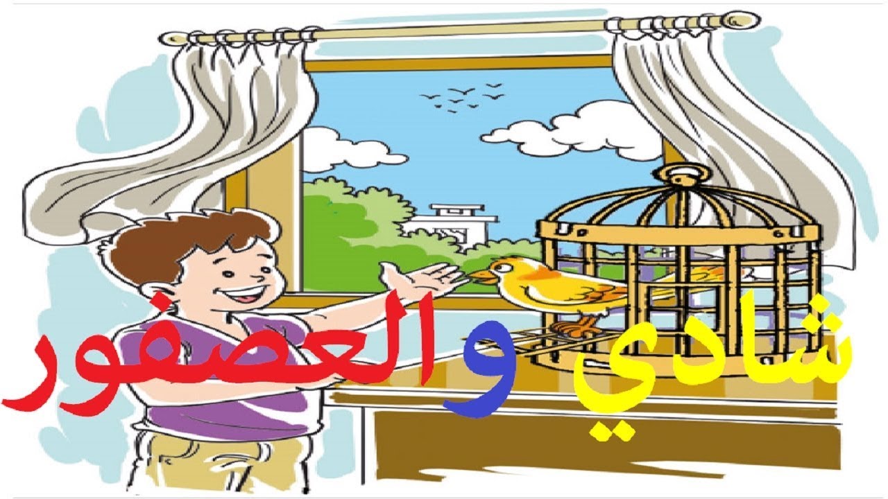 شادي والعصفور: الحكاية  9  للمستوى الأول/ المفيد في اللغة العربية