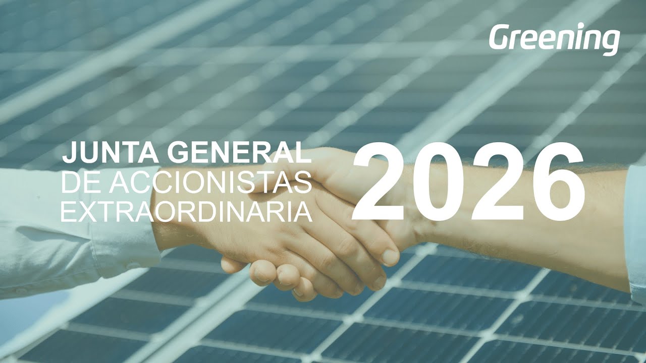 Junta general de Accionistas Extraordinaria 2026