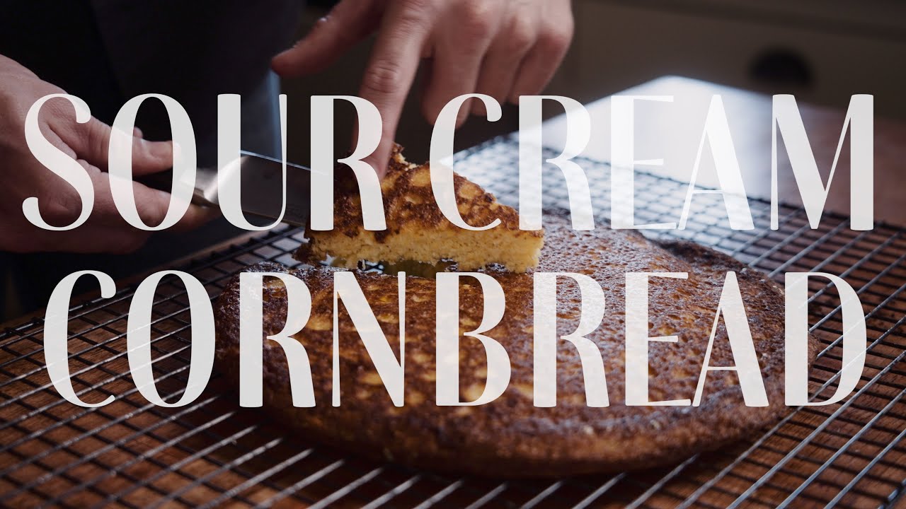 How to Make Sour Cream Cornbread | Alexis deBoschnek