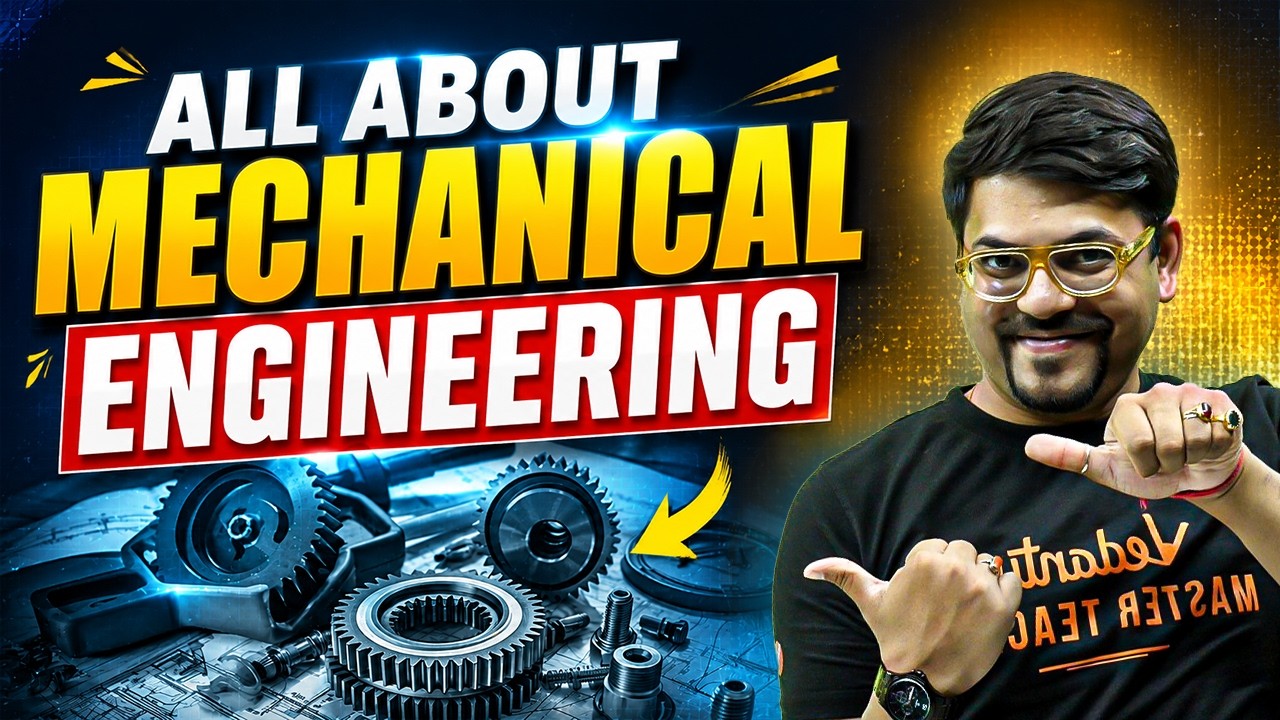 Should You do Mechanical Engineering in 2026? | Must Know Before Choosing | JEE 2026 | Harsh Sir