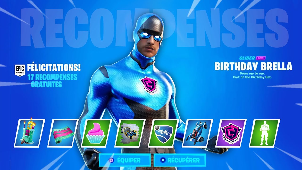 COMMENT AVOIR 17 RECOMPENSES GRATUITES SUR FORTNITE !