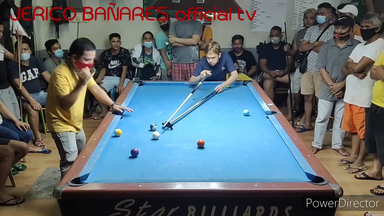 JERICO BAÑARES vs SAGING 9-10 10balls/race 21/ oct 11, 2020