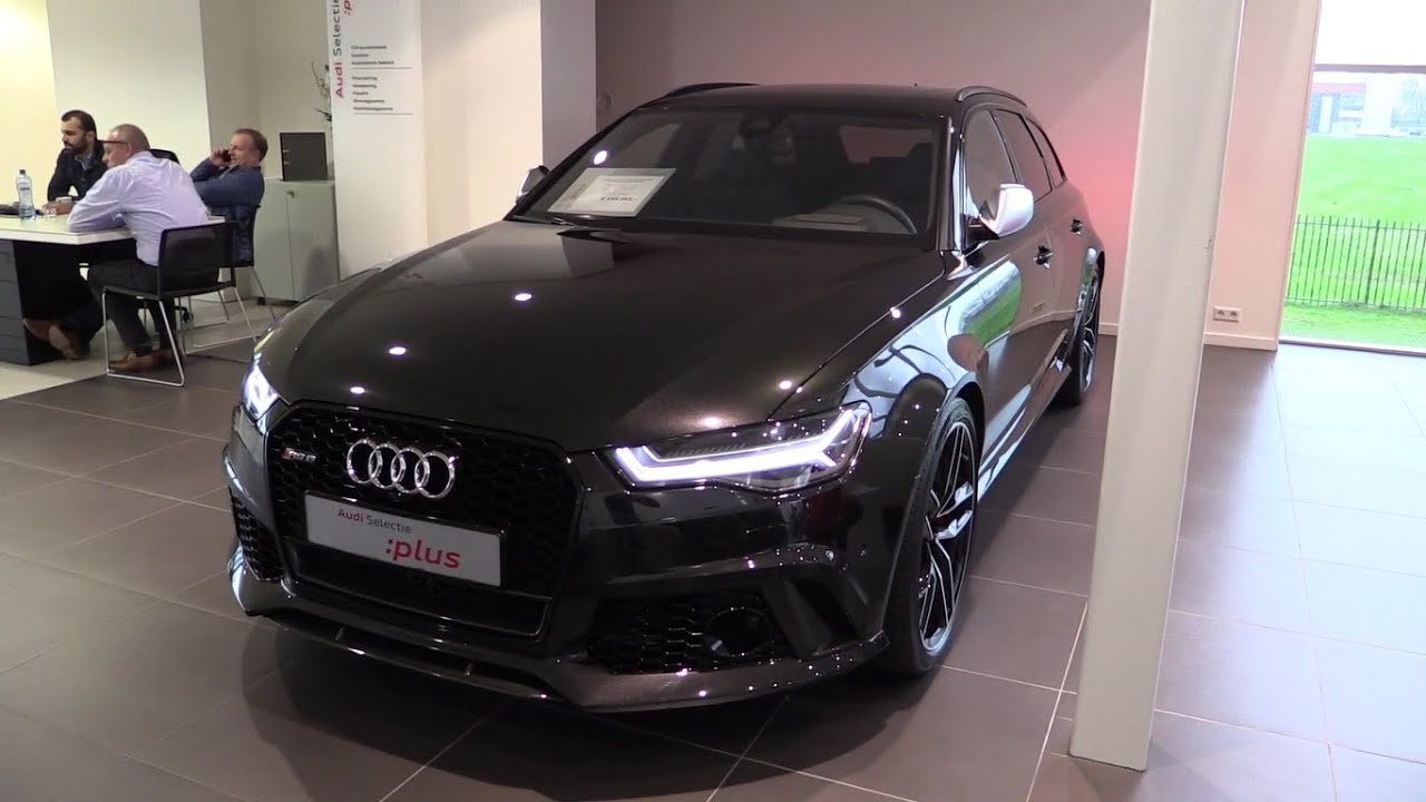 Audi RS6 2017 Start Up, Exhaust Sound, In Depth Review Interior Exterior