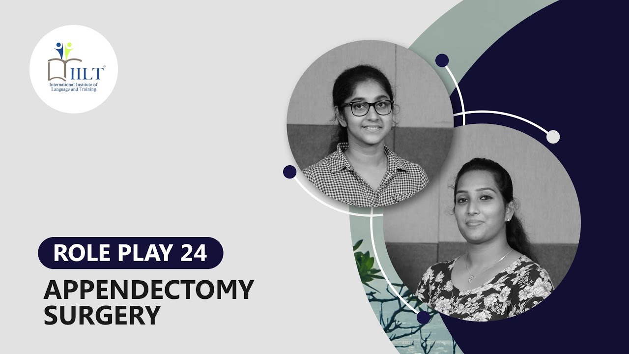 Role Play-24| Appendectomy Surgery | Purchase Syllabus based OET English and Malayalam Pack