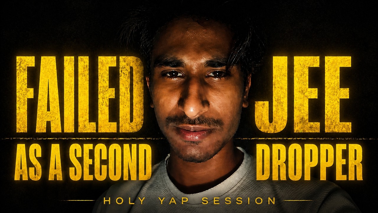 What being a failed JEE second dropper feels like | Post JEE rant