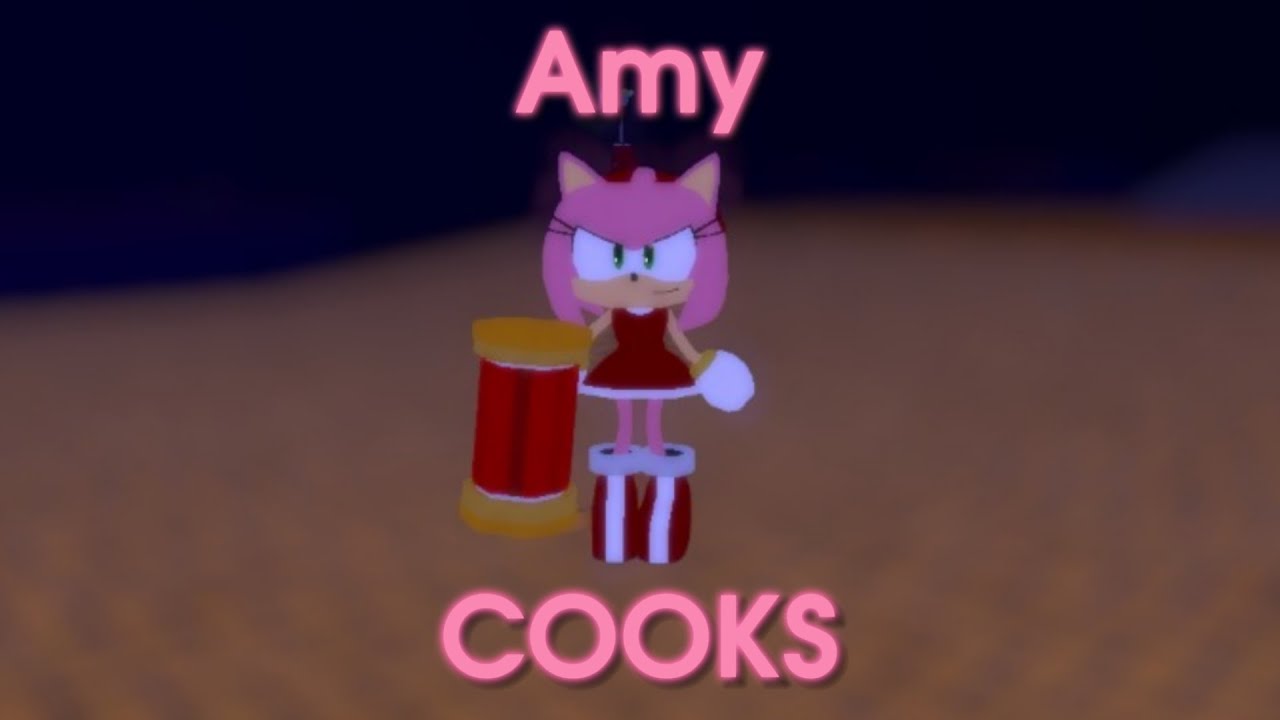 Absolutely hammering Sonic.exe to the ground in Sonic.exe : The disaster (Amy)