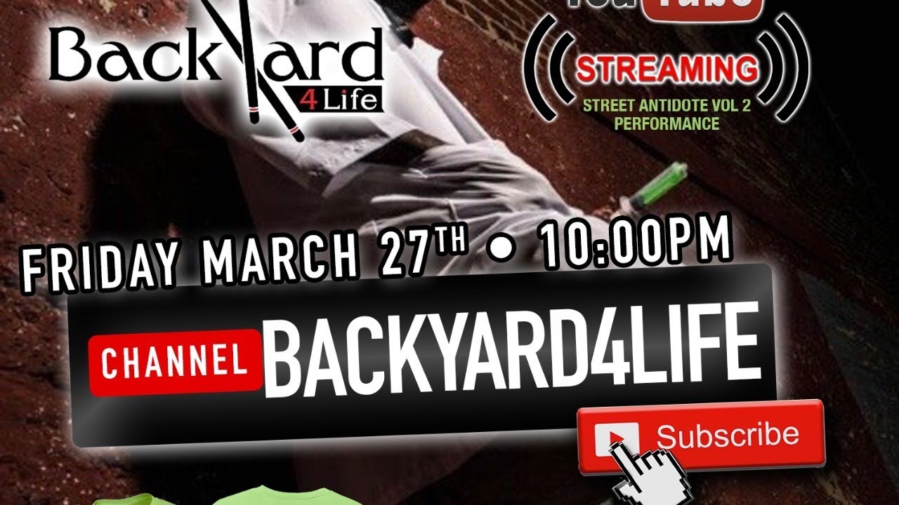 BACKYARD4LIFE STREET ANTIDOTE VOL2 PERFORMANCE STREAM