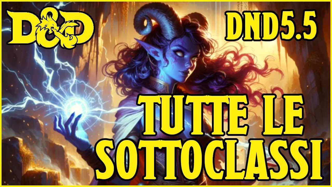 Tutte e 48 le SOTTOCLASSI del nuovo Manuale 2024 - onednd d&d 5e 5.5 ita