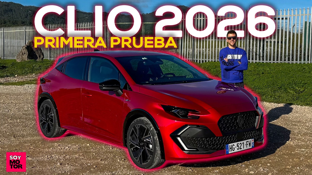 PRUEBA RENAULT CLIO 2026 | Corre, no gasta&hellip; &iquest;el h&iacute;brido perfecto? | Coches SoyMotor.com