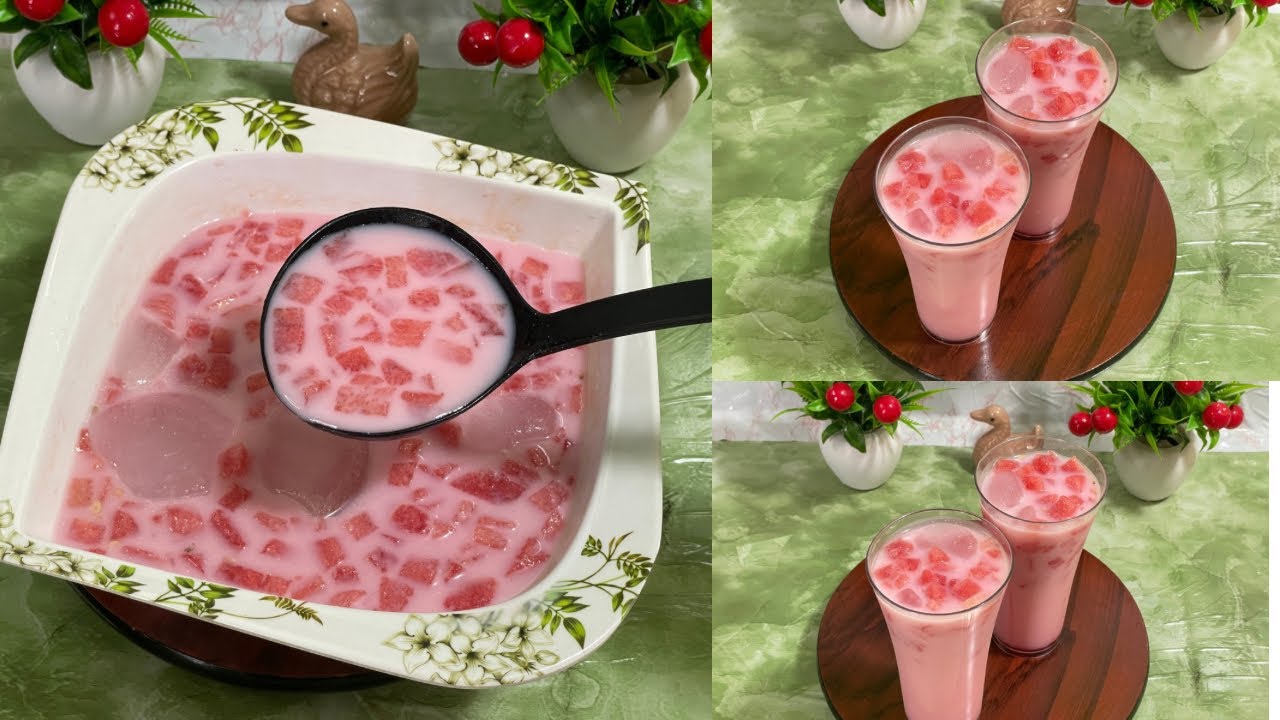 Ramadan special watermelon ki 3 drinks 🥤 recipe 