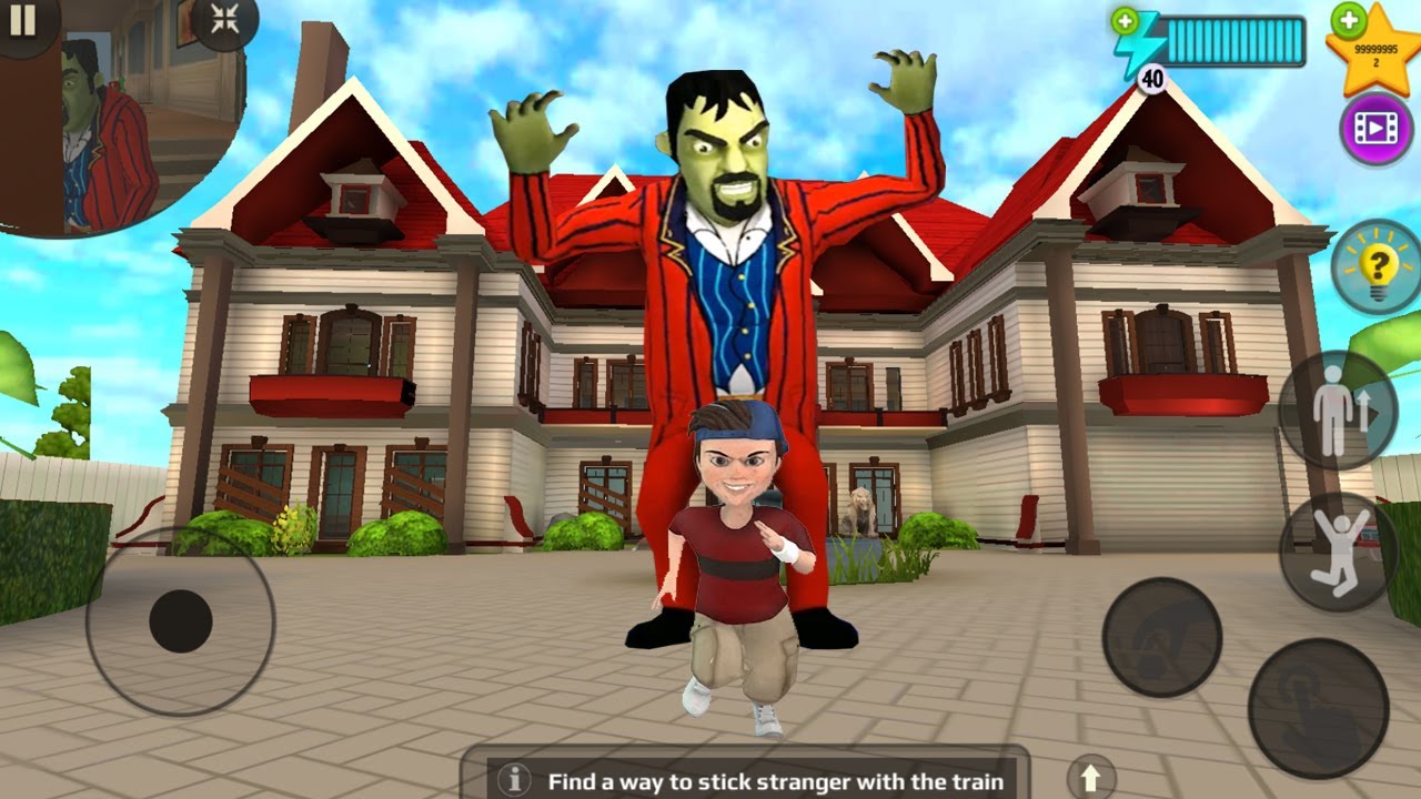 Scary Stranger 3D - Новое веселое видео каждый день. Прохождение игры (Android/ios), часть 169