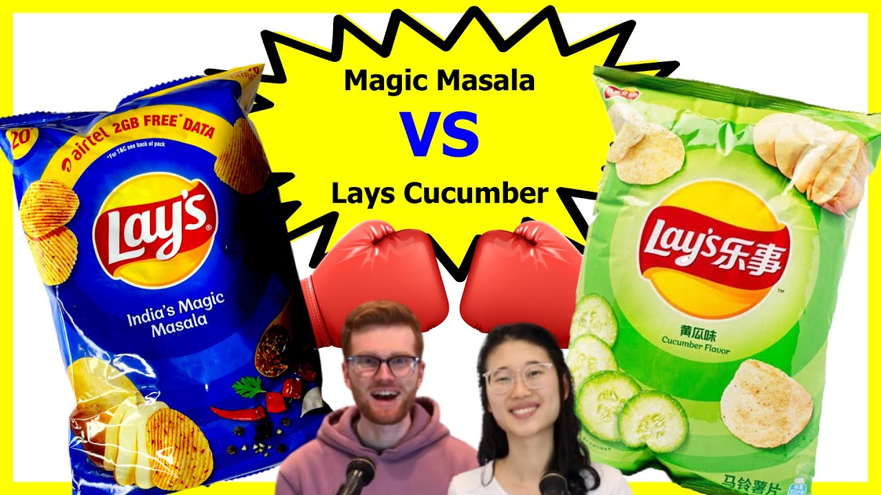 Lays chips showdown (India’s magic Masala vs China’s cucumber)