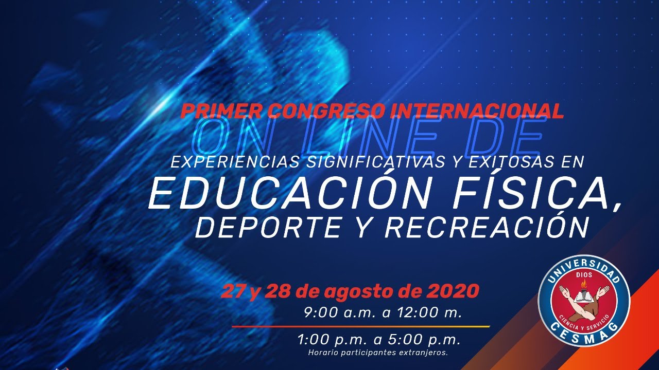 Primer Congreso Internacional Online de Experiencias Significativas y Exitosas en Educación Física,
