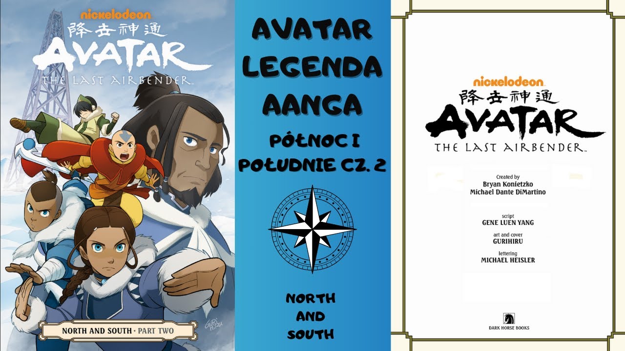 Avatar Legenda Aanga - Północ i Południe cz 2 (komiks z Lektorem PL)