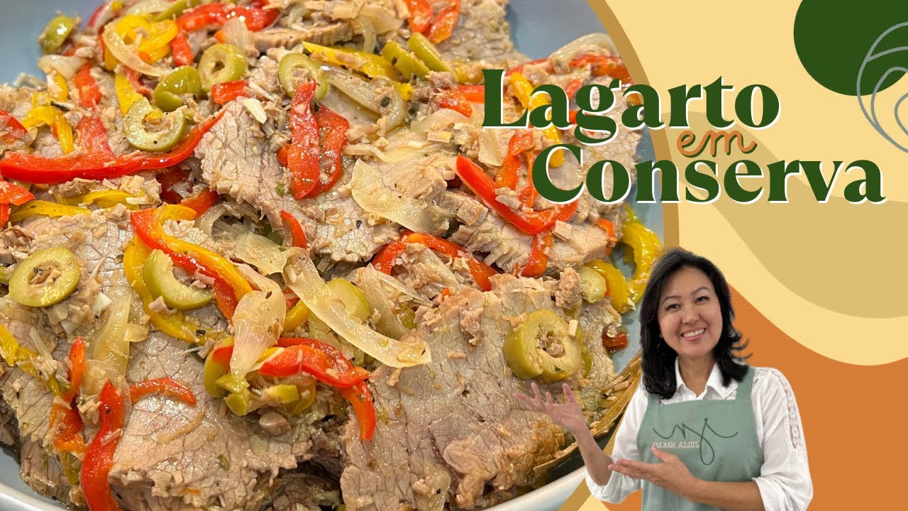 LAGARTO EM CONSERVA | Receita prática e deliciosa para o dia a dia