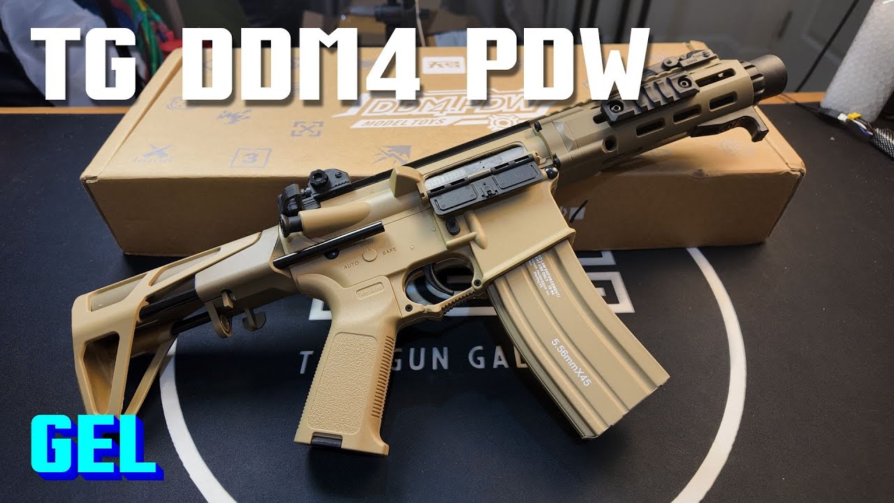 [ปืนเจล] TG DDM4 PDW - ไม่อยากหยุดยิงเลยยยย