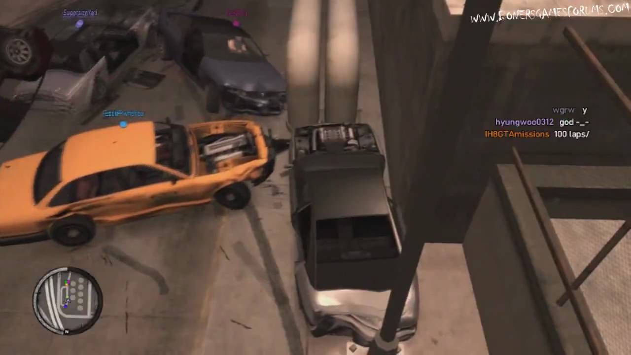 GTA IV: EFLC - PC - May 9, 2010 - BGF Event Vid #4 - Demo Derby x2- Hyungwoo's PoV