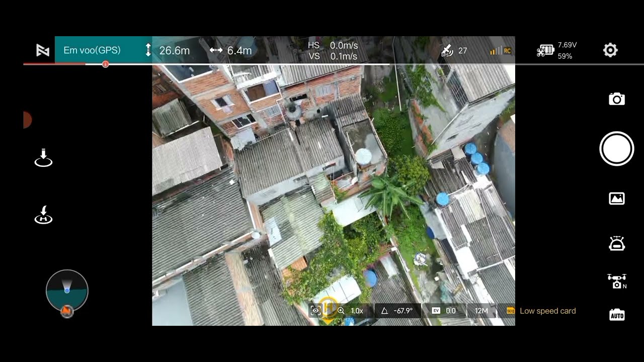 Drone na comunidade 