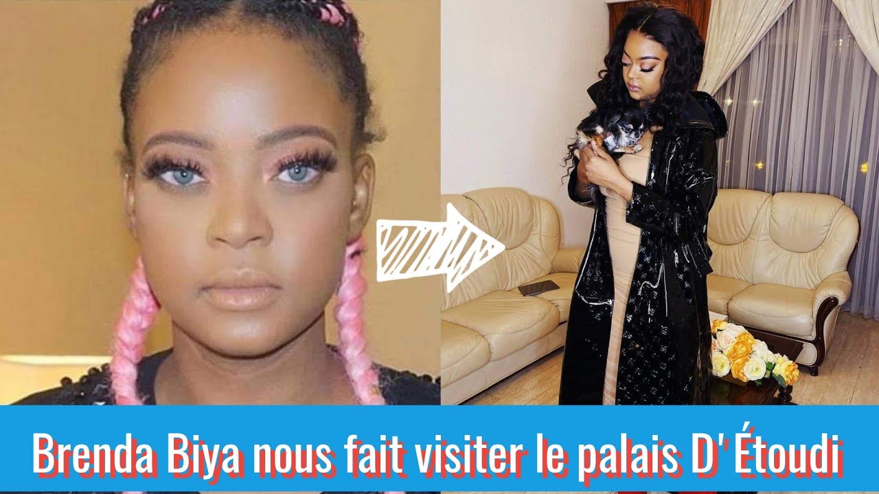 BRENDA BIYA NOUS FAIT VISITER LE PALAIS D'ÉTOUDI. ELLE DÉVOILE DE PLUS EN PLUS SON L'INTIMITÉ.