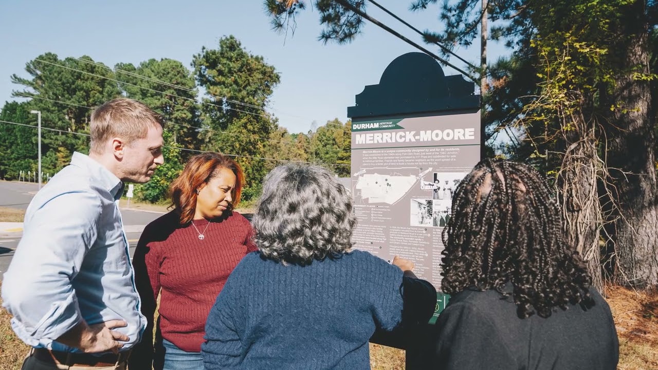 Historic Recognition for Merrick-Moore: Dedication Ceremony