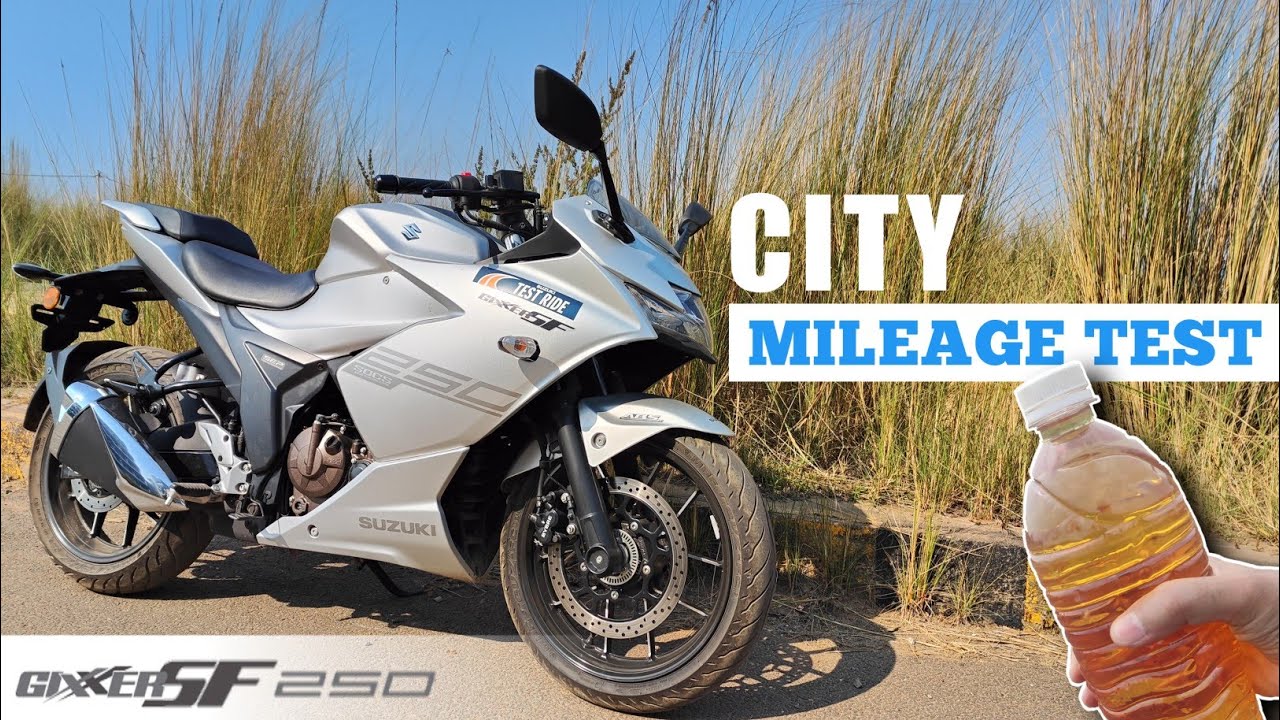 🚀Suzuki Gixxer SF 250 Mileage Test| Suzuki Gixxer SF 250 New Model 2025 |Suzuki Gixxer SF 250 Review