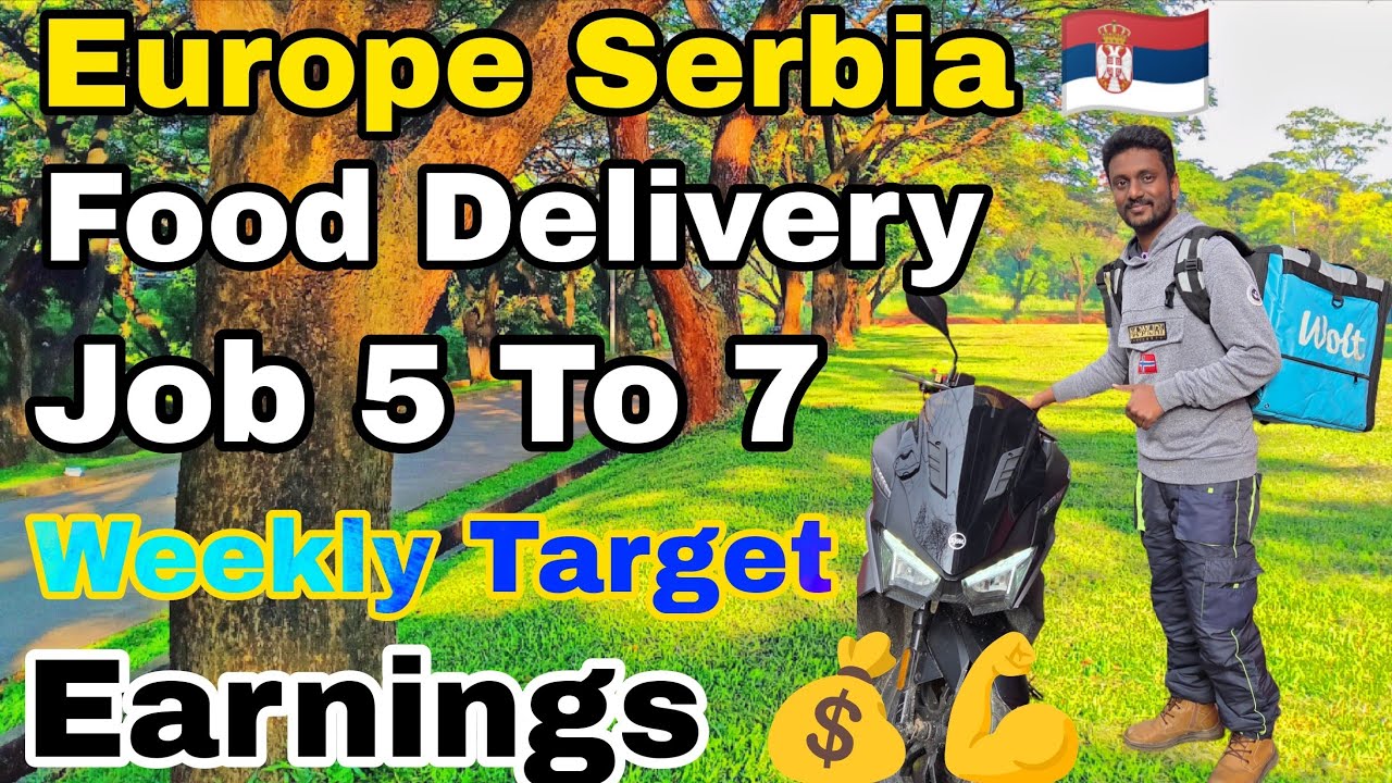 Europe Serbia Delivery Job | Day-4 to Day-7 Weekly Target Progress & Real Earnings 💰🇷🇸