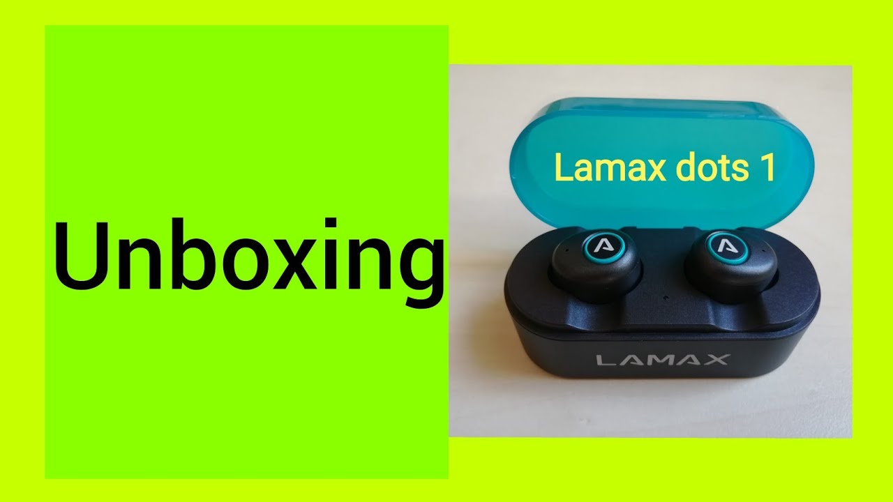 Lamax Dots 1 (Unboxing)
