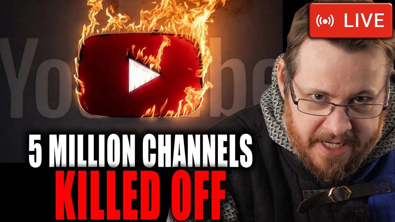 YouTube is KILLING off MILLIONS of channels, Australia BANS social media - THE CULTURE CRUSADE