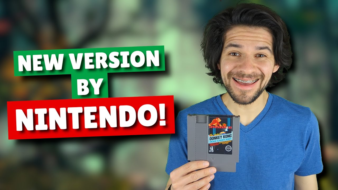 20 лет спустя Nintendo обновляет Donkey Kong на NES