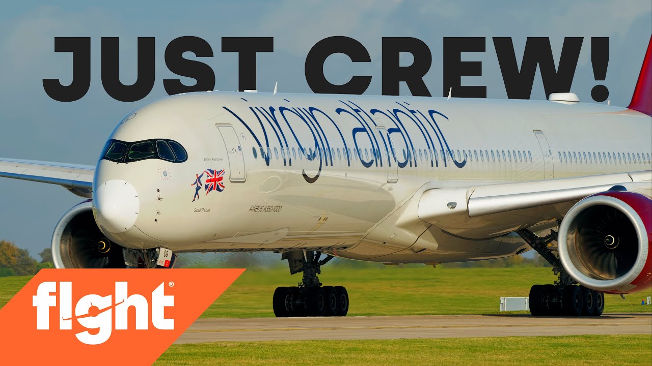 A350-1000 takes off with NO passengers