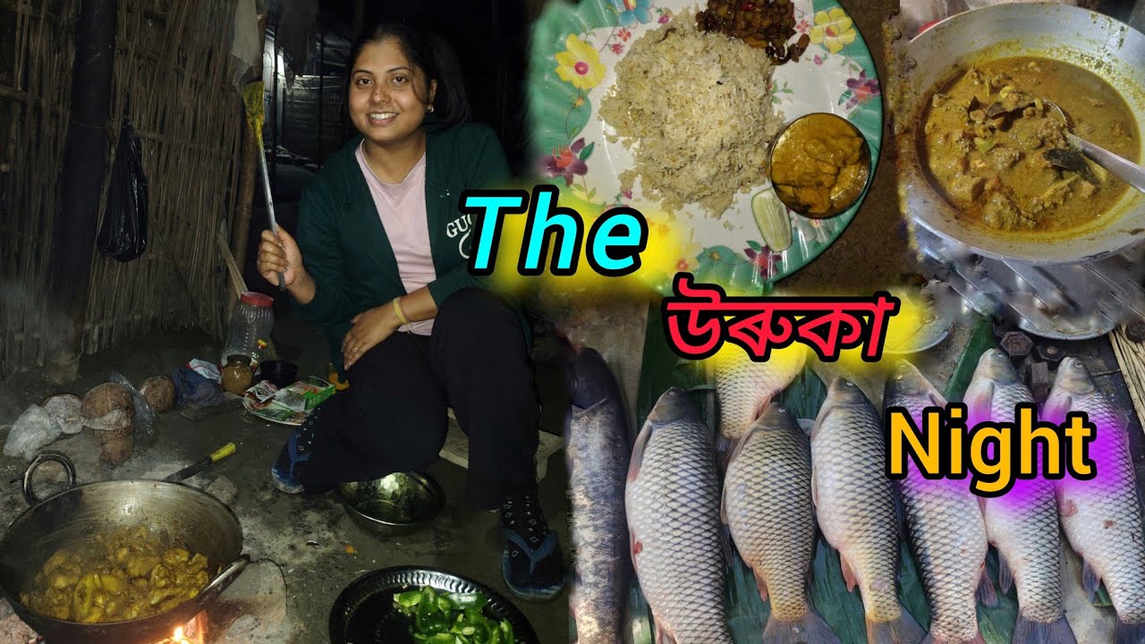 উৰুকা নিশাৰ উৎপাত 😂|| নলবাৰীত 20 kg ওজনৰ মাছ😲|| 