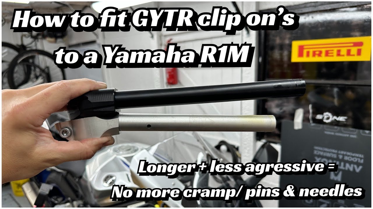 Motorcycle Clip on change guide - Yamaha R1 2CR - 2016 R1