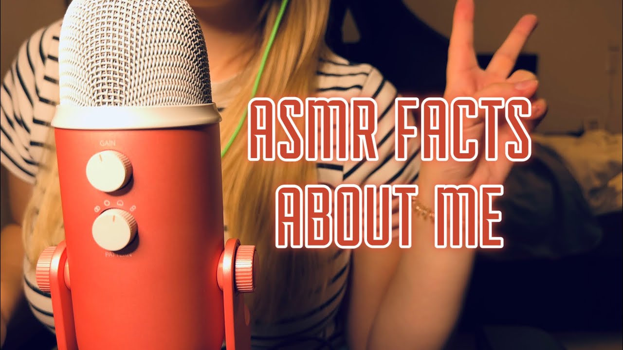 ASMR random facts about me // in german 🇩🇪 