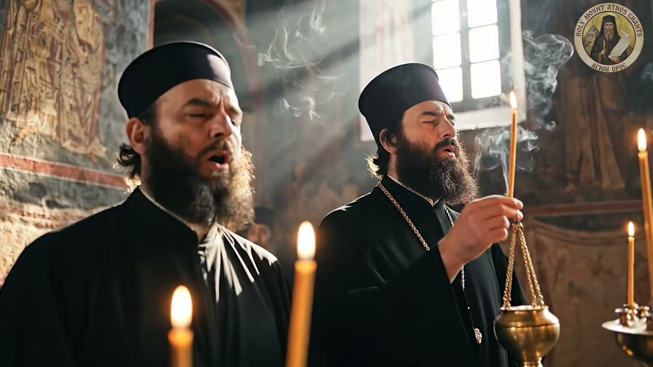 Песнопение с горы Афон: Богородица стоит между вами и вашей болезнью — она не сдвинется с места.