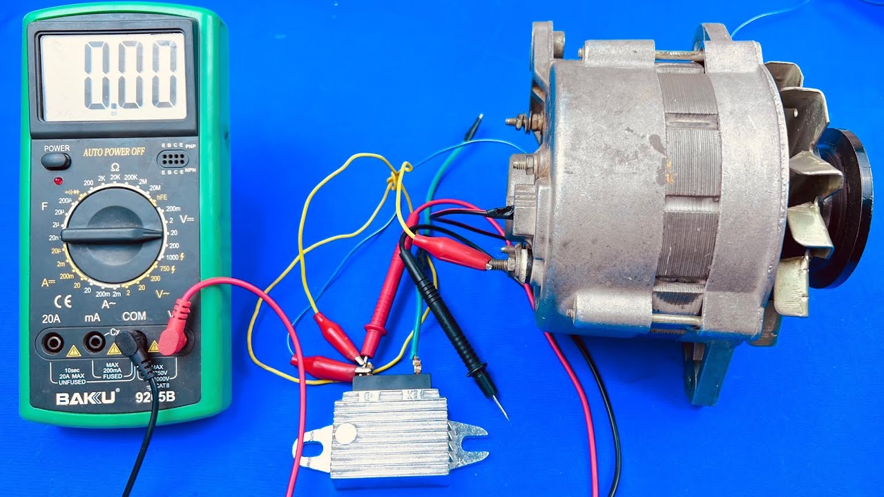 how to test the voltage regulator