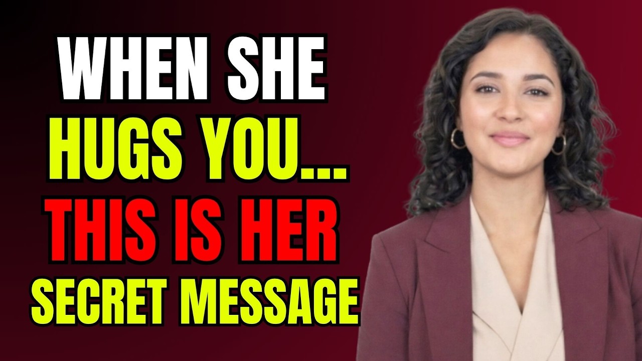 When a Woman Hugs You… THIS Is What She’s Really Telling You