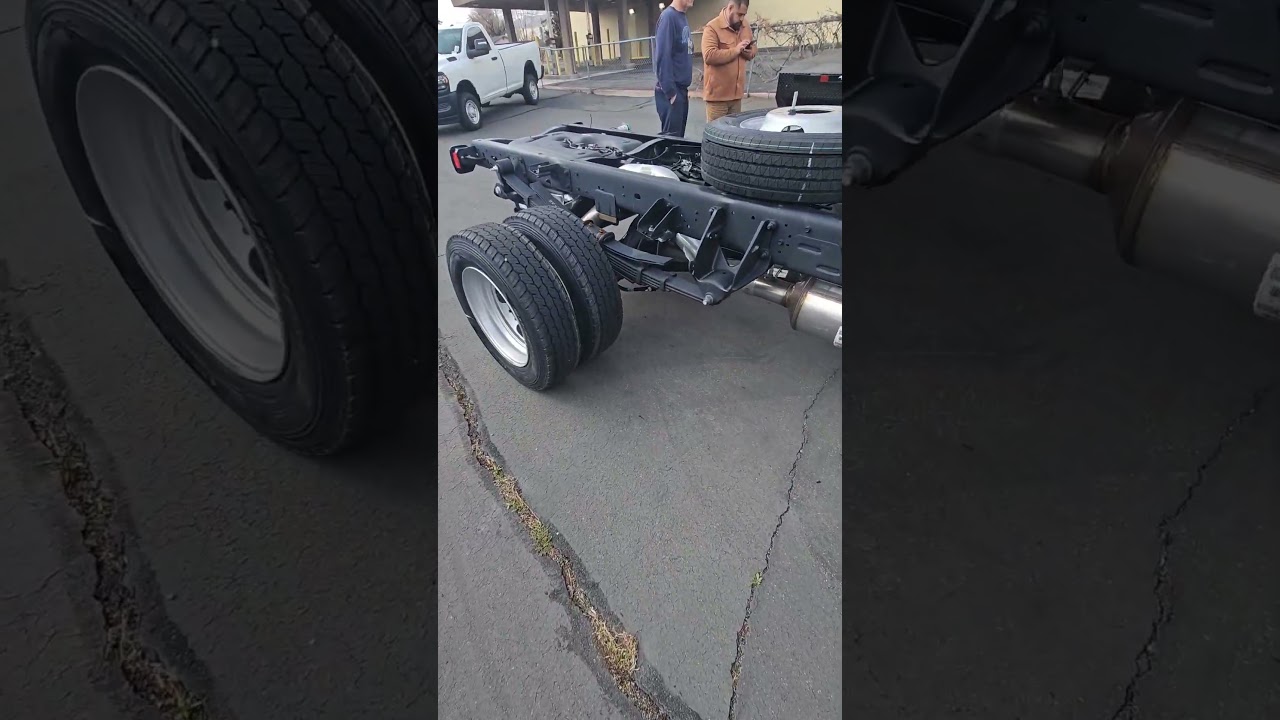 2025 ram 4500 frame 75 gallon fuel tank! #dodge #ram #frame #truck #engineering #awesome #trending