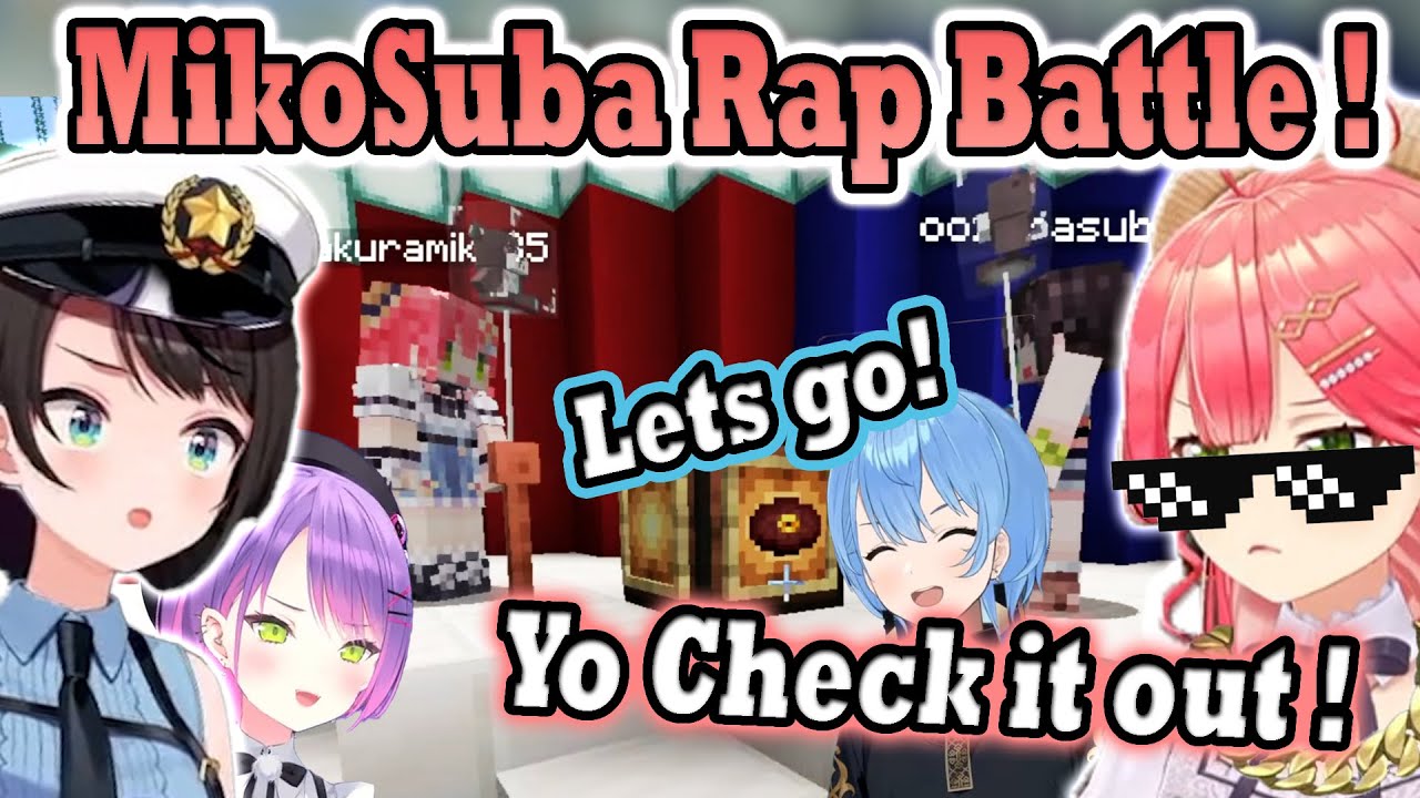 Miko Dropped another Rap Battle with Subaru After Visiting Mio’s Fortune-Telling hut! 🎤🔥