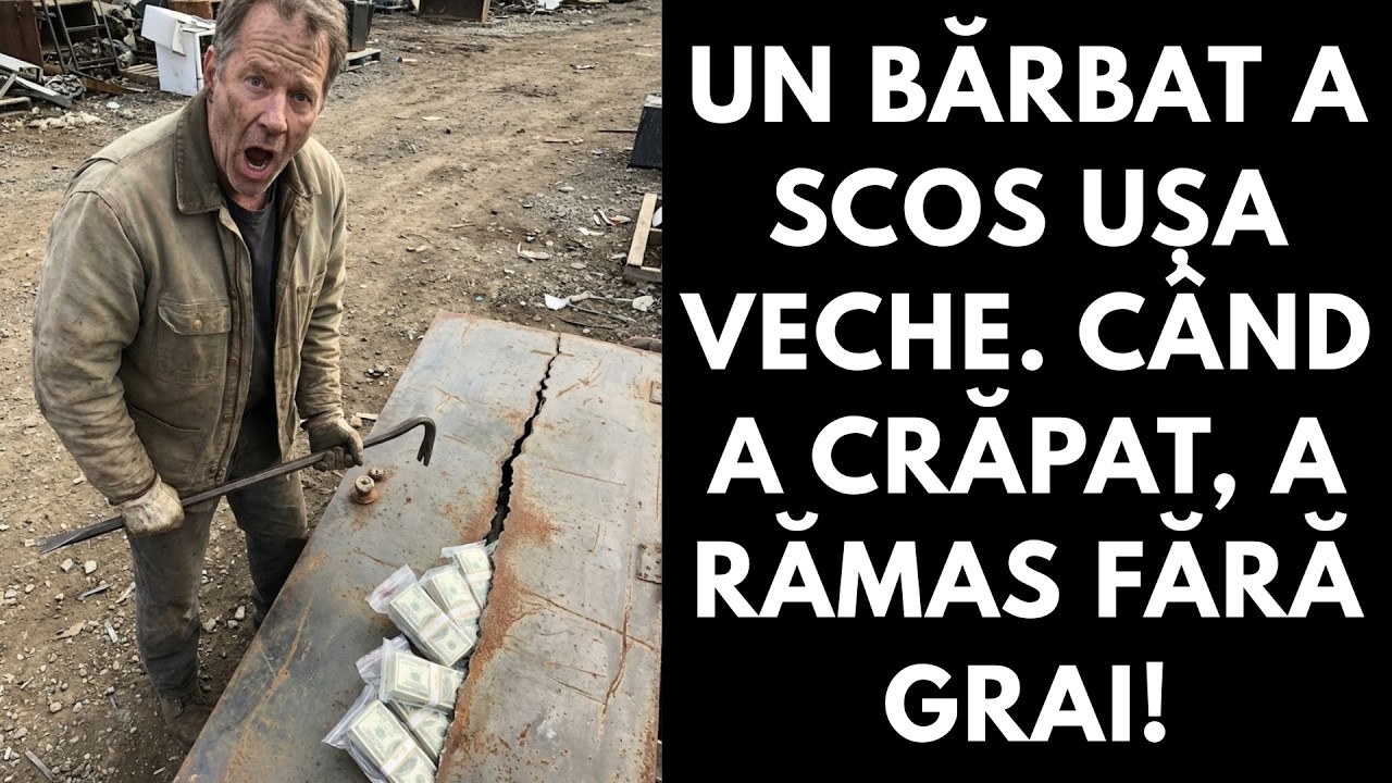 Un bărbat a scos ușa veche. Când a crăpat, a rămas fără grai!
