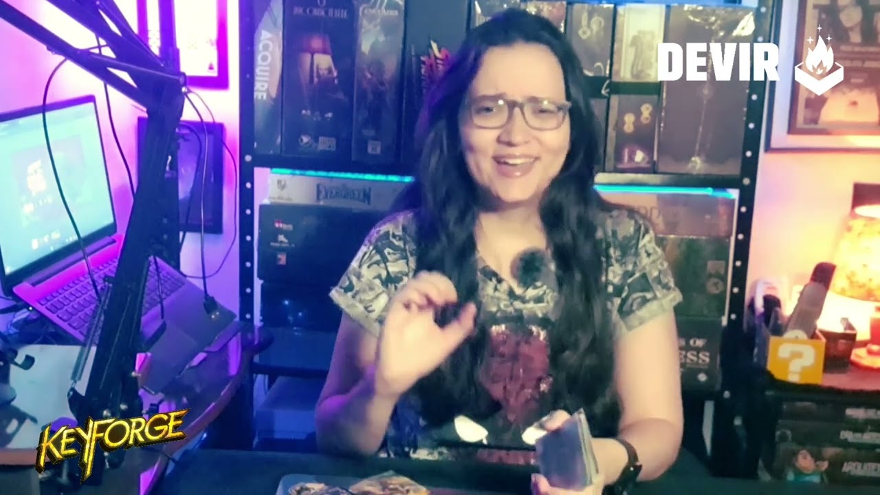 KEYFORGE no Brasil em 2025 pela DEVIR totalmente repaginado.
